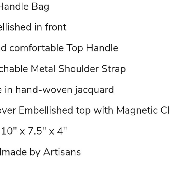 Hand crafted bag - Picture 8 of 8